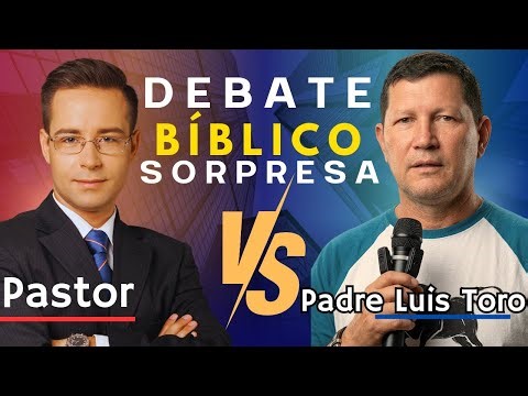 PASTOR PROTESTANTE se FILTRA en el público para tener un DEBATE SORPRESA CON EL PADRE LUIS TORO 😱