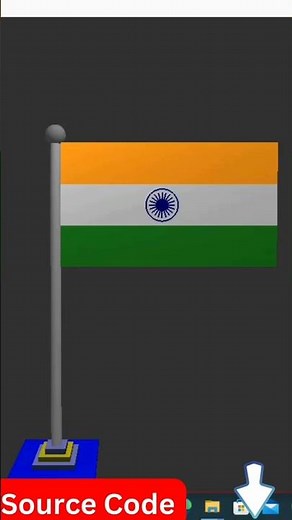 Draw the flag of India using OpenGL C++ with GLUT