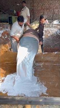 How Foam is Made in Industry | Complete Manufacturing Process😱 #factory #machine #technology