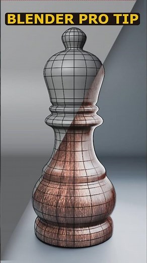 Blender: Try this Pro Tip For Much Faster Modelling. #blender #3d #3dmodeling