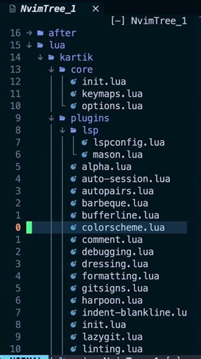 My LazyVim Dotfiles in Action ⚡️#devlog #coding