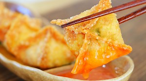 30K views · 1.1K reactions | How to Make Crispy Crab Rangoon Written Recipe: https://cicili.tv/crispy-crab-rangoon-recipe/ | CiCi Li | Facebook