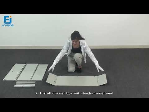 How to Assemble a Lateral Cabinet with 4 Drawer