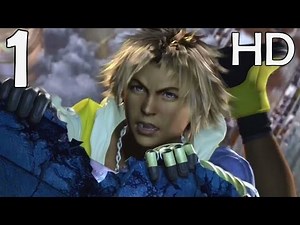 (English) Final Fantasy X HD Remaster - Movie Version (All Cutscenes) - Part 1 - Zanarkand Attack