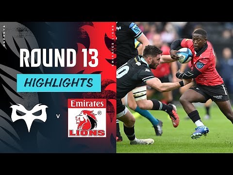 Ospreys v Emirates Lions | Instant Highlights | Round 13 | URC 2023/24