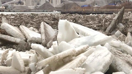 Flood warning: Massive ice jam causing concern in Lake County