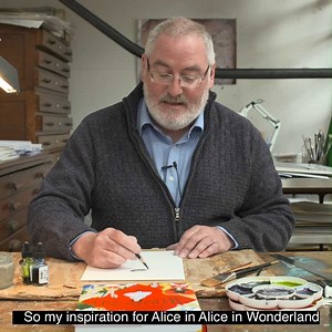 How would you illustrate Alice? Watch children's book illustrator Chris Riddell draw his version of the iconic 'Alice' characters To celebrate #AlicesDay 3 July, we'd love for you to share your creations of the wonderful tale with us using #BeMoreAlice Check out the full video: https://fal.cn/3gv2I | Victoria and Albert Museum