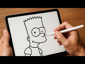 How to Draw Bart Simpson Step by Step | Easy Drawing Tutorial for Beginners!