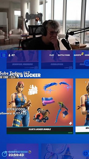 my new locker bundle in fortnite😁 #fyp #foryou #foryoupage #viral #trending #gaming #fortnite #clix