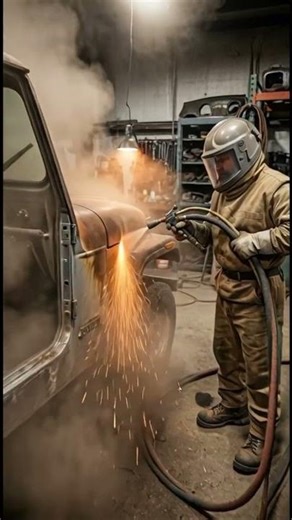 “Abandoned WWII Military Jeep Restored After 80 Years | Full Transformation”#rustremoval