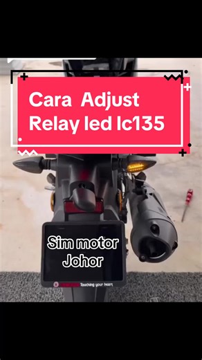 Cara adjust relay led dekat moyor lcv8 #lc135v8 #relay #signal #velozi #simmotor