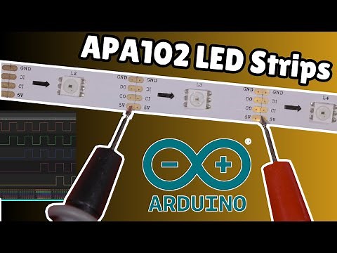 APA102 LED Strips - Arduino Basics - Let's Figure This Out Together