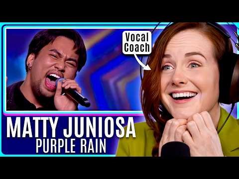 Matty Juniosa Has A Golden Talent! 🇵🇭 Vocal Coach Analysis