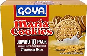 Goya Foods Maria Cookies, Jumbo Pack, 7 Ounce (Pack of 10)