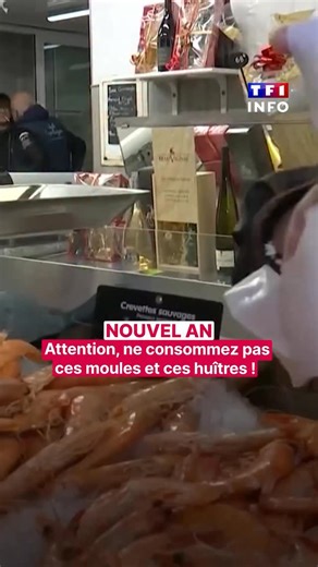 🦪 ⚠️ « Une envie de pleurer » : les huîtres et les moules de l’étang de Thau interdites à la vente pour le Nouvel An Toutes les bourriches d’huîtres, vendues dans toute la France, présentant les origines « Étang de Thau » ou « Bouzigues » et pêchées au-delà du 18 décembre doivent être rapportées par les consommateurs. En cause : les crues générées par les récentes fortes pluies, qui ont occasionné le déversement d’eaux usées dans la lagune. | TF1 INFO