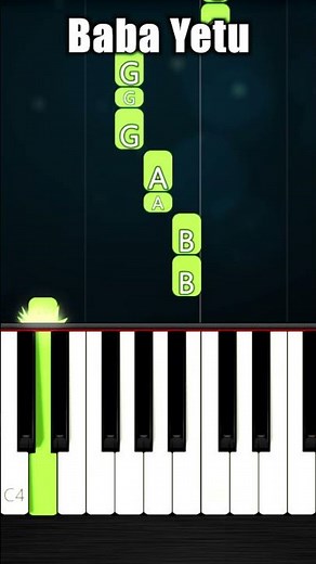 Baba Yetu - BEGINNER Piano Tutorial