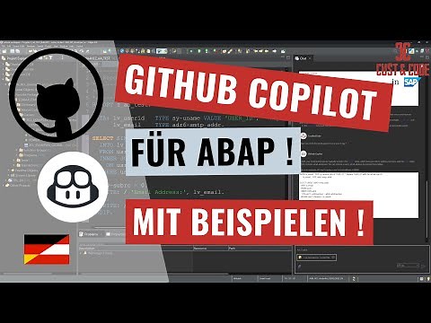 GitHub Copilot für ABAP? 🚀 - Installation und Code Beispiele [deutsch]