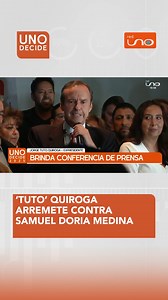 150K views · 2.3K reactions | Toda la información en https://r-1.tv/af2feb #Bolivia · Jorge 'Tuto' Quiroga, en conferencia de prensa, arremetió contra Samuel Doria Medina y el Bloque de Unidad, a quienes acusó de actuar con 'Madurazos', haciendo alusión a Nicolás Maduro. #RedUno #Elecciones #TutoQuiroga #SamuelDoriaMedina | Red Uno de Bolivia | Facebook