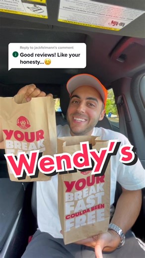 First Time Trying Wendy's Food Review
