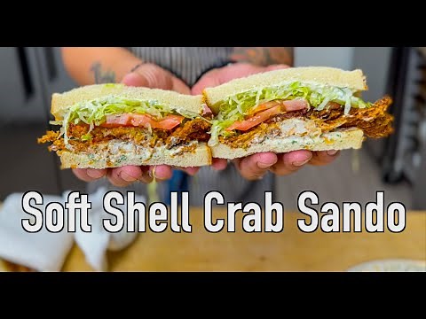 How to Make a Soft Shell Crab Sandwich | Chef Recipe