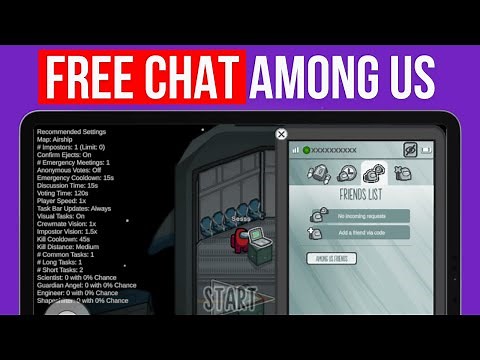 How to Get Free Chat in Among Us (Step by Step)