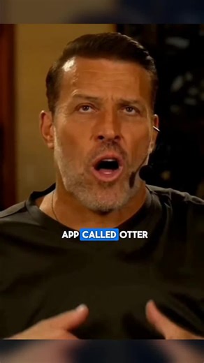 Tony Robbins loves Otter.ai. Give it a try for free!