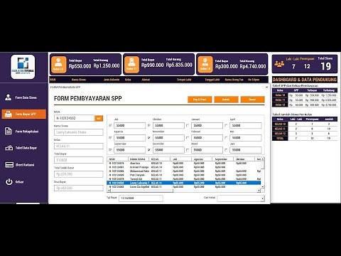 FULL TUTORIAL APLIKASI PEMBAYARAN SPP SEKOLAH
