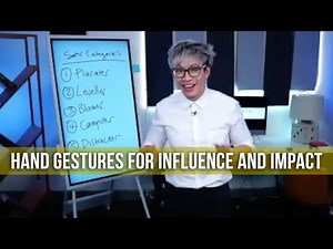 Hand gestures for influence and impact - Vinh Giang
