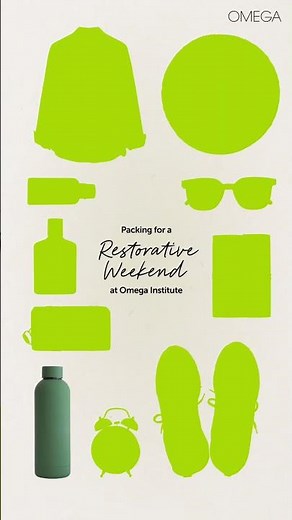 Packing for an R&R Retreat at Omega Institute