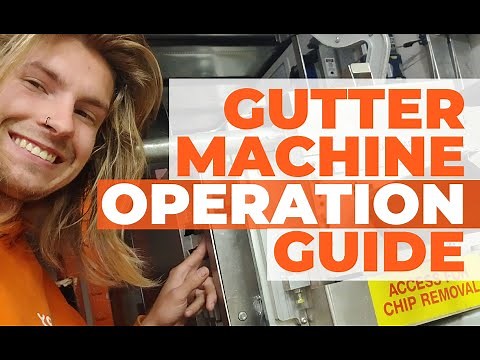 Complete KWM Ironman Operation Guide | How To Use A Gutter Machine