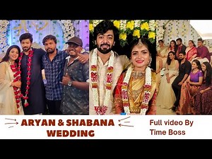 SHABANA AND ARYAN MARRIAGE FULL VIDEO | WEDDING| TIME BOSS