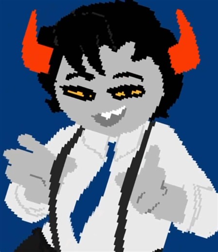 Tanath smooth talker Homestuck troll animation commission