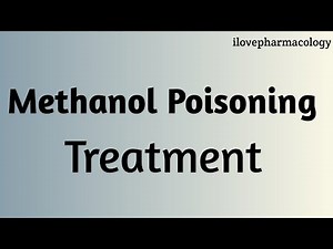 Methanol poisoning treatment