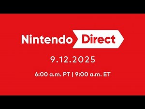 🔴 Nintendo Direct 9.12.2025