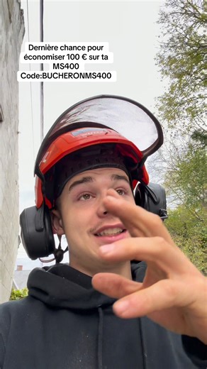 30 octobre 2025 inclus🌳 Code promo pour bénéficier de 100 € de remise immédiate sur la MS 400 Code : BUCHERONMS400 Offre limitée aux 20 premiers participants par code promo Valable uniquement sur stihl.fr https:// www.stihl.fr/fr/modalites-completes | Bucheron.Mart abattages élagages