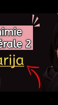 Chimie minérale 2〡 الفهم مضمون〡 Cours en darija ☞ Partie 2