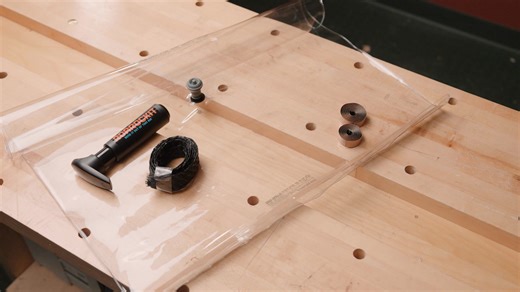 If you’ve ever been curious about veneering or bent lamination work but assumed it required a complicated set-up, this system offers a far simpler approach. See how it works. Shop now: https://bit.ly/4aXiyM1 | Lee Valley Tools