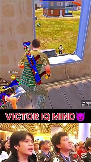 VICTOR IQ MIND 👿 #shorts #jonathangaming #youtube #ipadmini5pubghandcam #tournament #bgmi #viral
