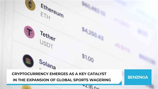 Cryptocurrency Emerges As A Key Catalyst In The Expansion Of Global Sports Wagering