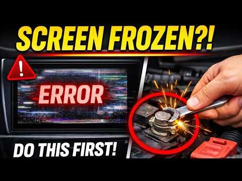 Infotainment Screen Frozen? Do This Hard Reset Before Paying a Mechanic!