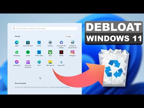 Debloat Windows 11 With Ease in Just 9 Minutes!