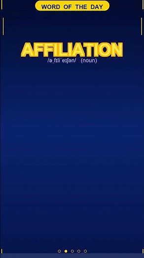 📚 Affiliation - Word of the Day | UPSC Vocabulary #Shorts
