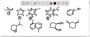 how many absorptions would you expect to observe in the 13c nmr and 1h nmr spectra of the following compounds draw and label the c and h with c1 c2c3 and h1 h2 h3 and hlas the most shielded  78406