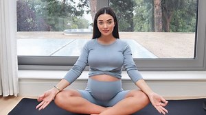 Amy Jackson is having a baby boy. Watch inside video from gender reveal party