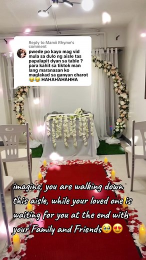 Replying to @Mamii Rhyme hope you like it maam🤗🤗 BOOK YOUR DREAM CIVIL WEDDING WITH US! 🥰❤️ #crisandcharmsevents #civilwedding #civilwed #tiktokweddings #weddings #weddingtiktok #intimatecivilwedding #intimatewedding #fypシ #fyp #marriage #viral #bugdgetarianbride #trending #bride #groom
