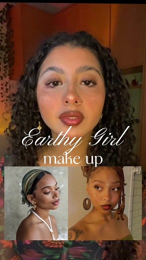 Earthy Girl Makeup Tutorial and Aesthetic | Fashion Trend