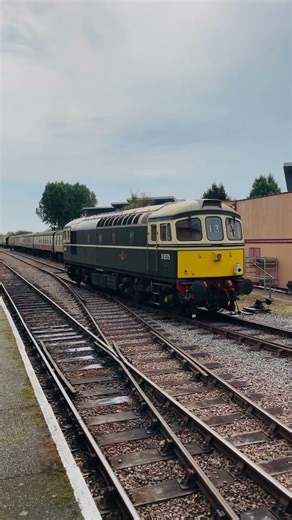 Class 33 Heritage Diesel D6575 at West Somerset Railway
