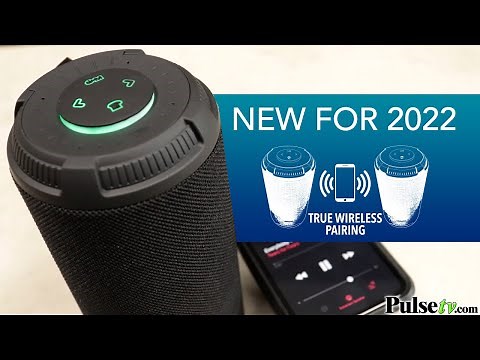 Sonorous Portable Wireless Bluetooth Speaker NOW with True Wireless Pairing