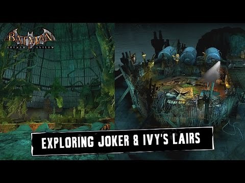 FR MOD; Batman; Arkham Asylum; Exploring Joker & Ivy's Lairs