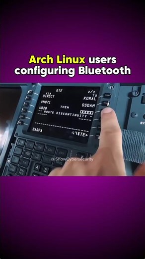 Arch Linux User Setting Up Bluetooth #archlinux